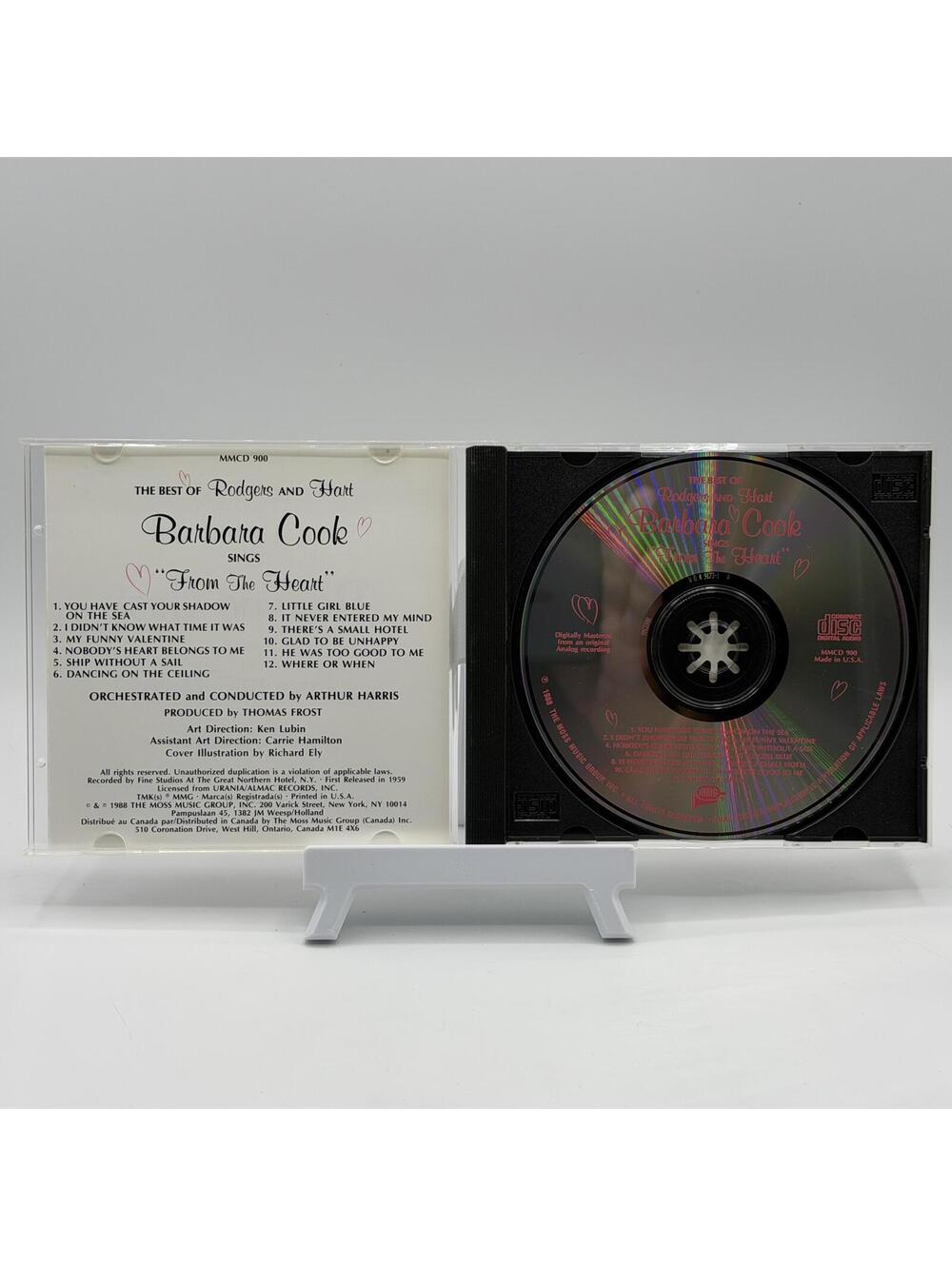 Barbara Cook - From The Heart (1988) - Audio CD - Genre - Picture 3 of 6